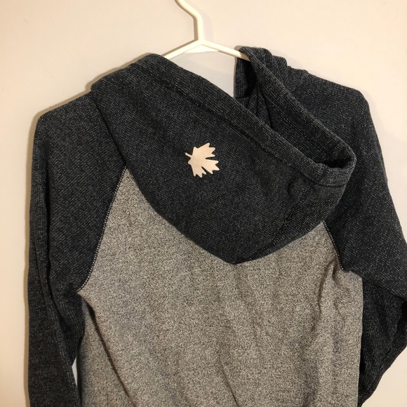 Roots heathered grey zip hoodie - Picture 5 of 5